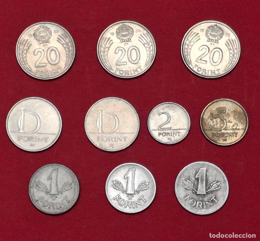 Monete antiche di Europa: 10 monedas de Hungr&iacute;a