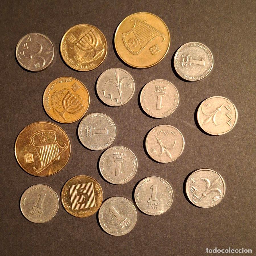 Monete antiche di Europa: 17 monedas de Israel