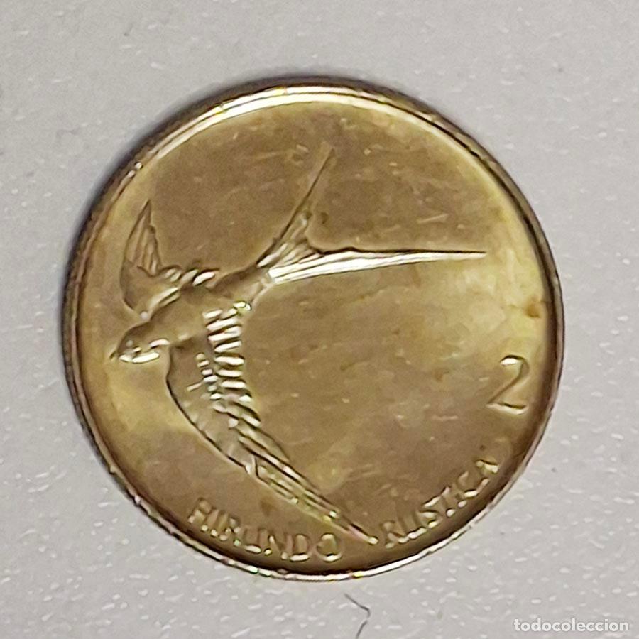 Old Coins of Europe: Eslovenia de 2 Tolarja, 1993