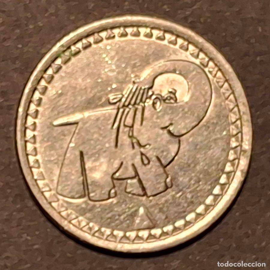 Monedas antiguas de Europa: FICHA DE ELEFANTE AZUL LAVADERO, R&Eacute;SEAU &Eacute;L&Eacute;PHANT BLEU
