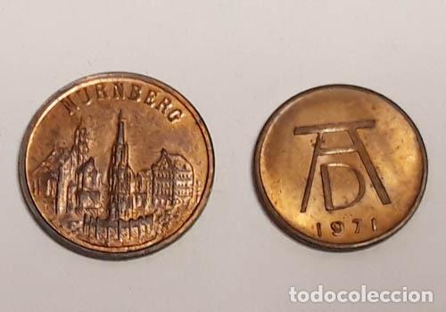 Monedas antiguas de Europa: 2 MONEDAS ALEMANIA ALBERTO DURERO 1971