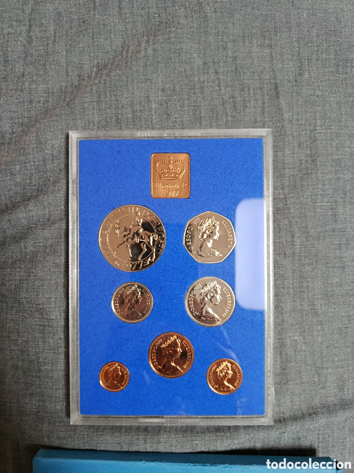 Monedas antiguas de Europa: Colecci&oacute;n de monedas brit&aacute;nicas - Foto 2