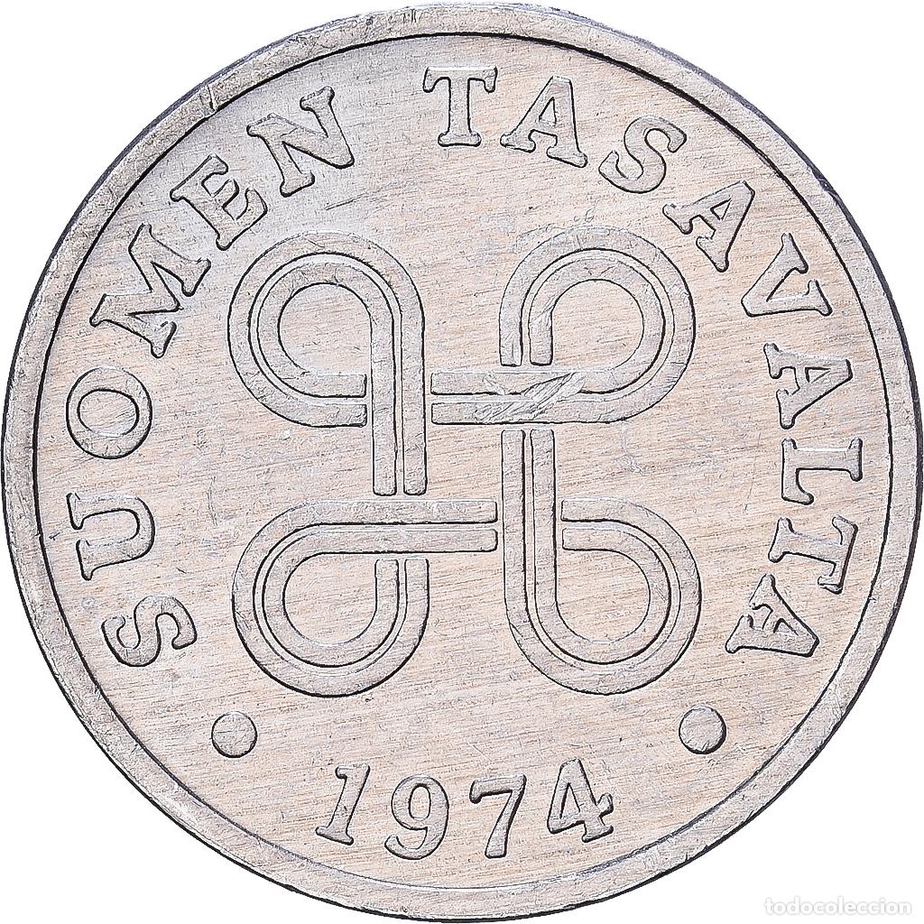 Monedas antiguas de Europa: [#1224433] Finlandia, Penni, 1974, Aluminio, MBC+, KM:44a