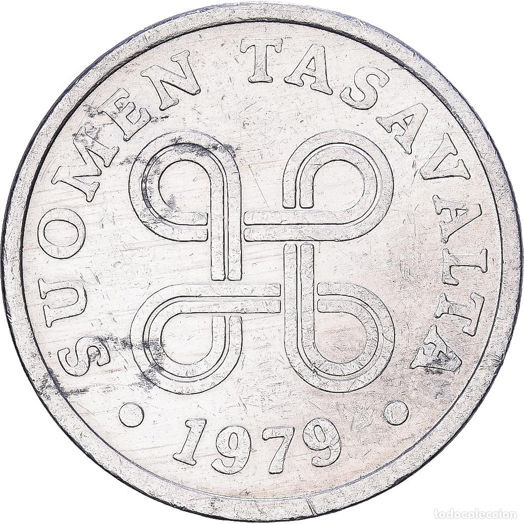 Monedas antiguas de Europa: [#1224432] Finlandia, 5 Pennia, 1979, Aluminio, BC+, KM:45a