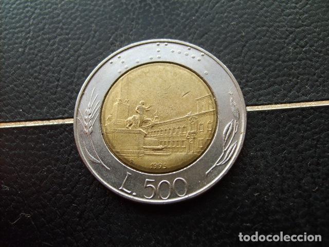 Monedas antiguas de Europa: ITALIA 500 LIRAS 1995
