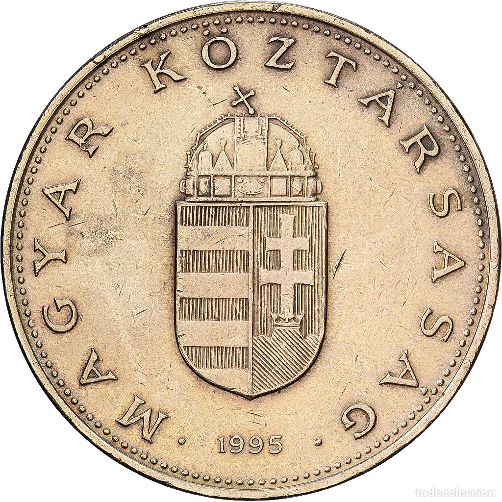 Monedas antiguas de Europa: [#1224532] Hungr&iacute;a, 100 Forint, 1995, Budapest, N&iacute;quel - lat&oacute;n, MBC, KM:698
