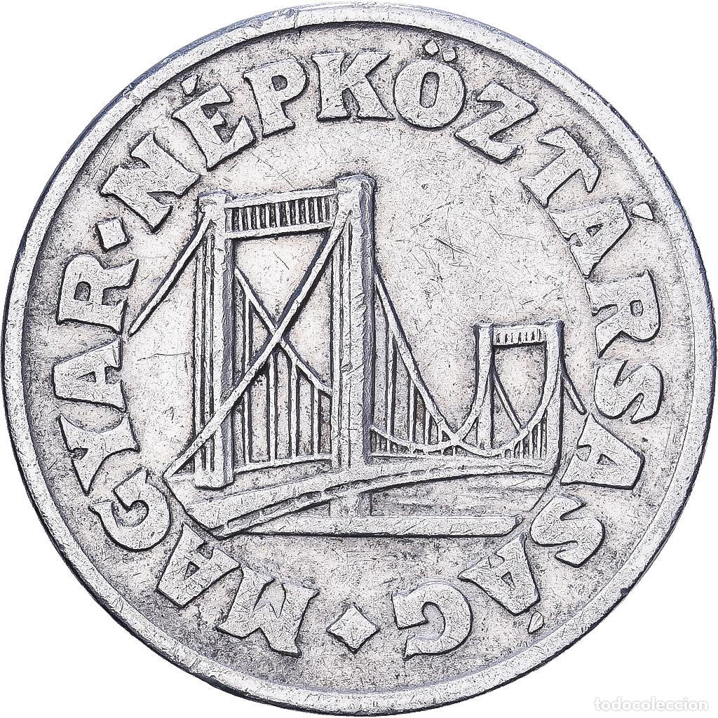 Monedas antiguas de Europa: [#1224544] Hungr&iacute;a, 50 Fill&eacute;r, 1977, Budapest, Aluminio, MBC, KM:574