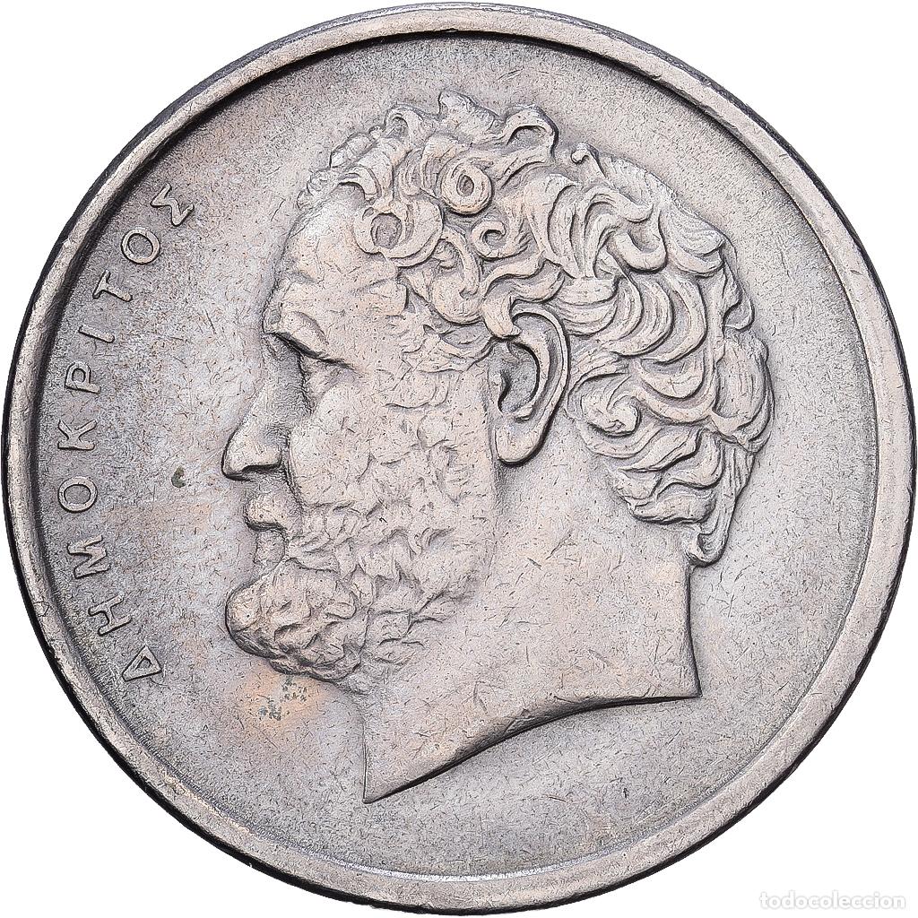 Monedas antiguas de Europa: [#1224552] Grecia, 10 Drachmai, 1980, Cobre - n&iacute;quel, MBC, KM:119