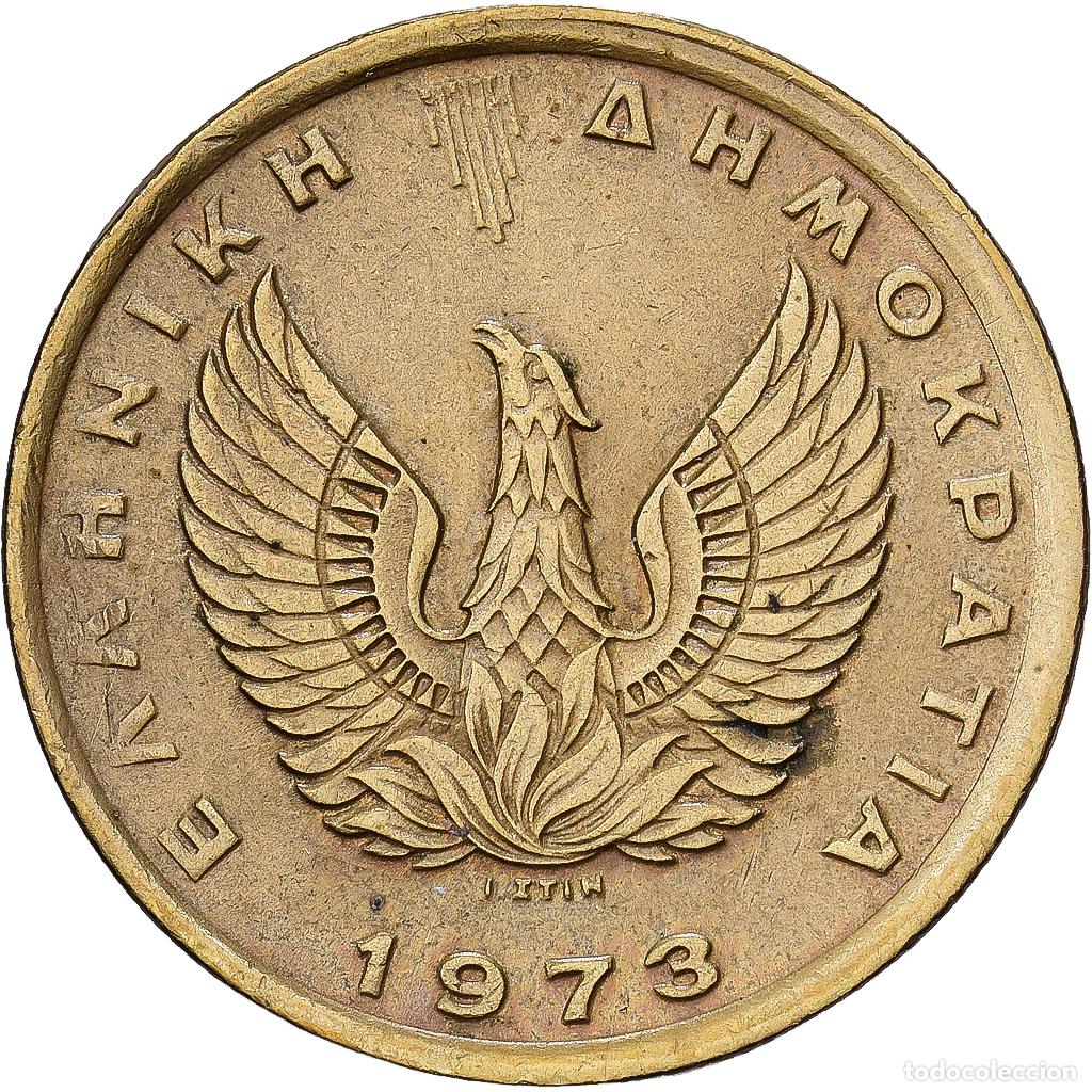 Monedas antiguas de Europa: [#1224555] Grecia, Drachma, 1973, N&iacute;quel - lat&oacute;n, MBC, KM:107
