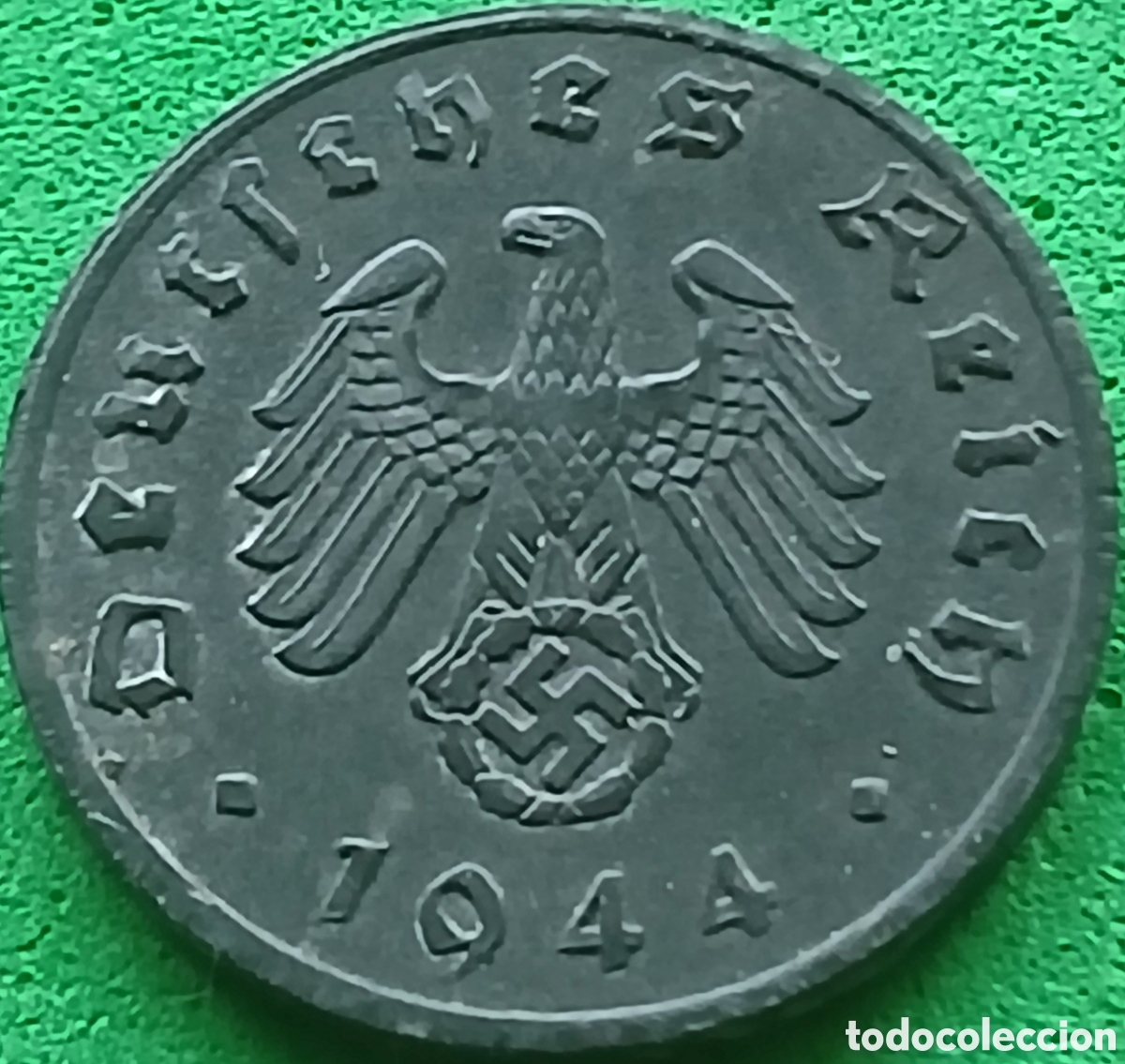 Monedas antiguas de Europa: Alemania Tercer Reich 1 reichspfennig 1944 A km#97