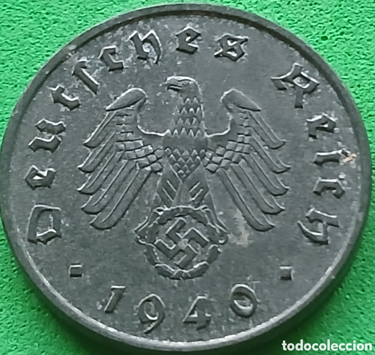 Monedas antiguas de Europa: Alemania Tercer Reich 10 reichspfennig 1940 A km#101
