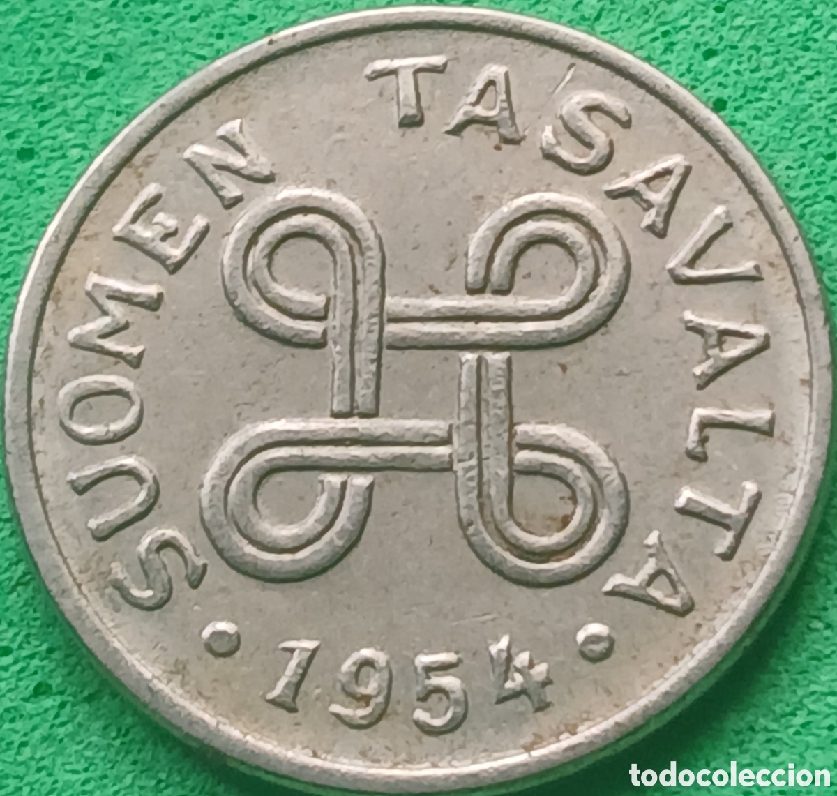 Monedas antiguas de Europa: Finlandia 1 marco 1954 km#36a