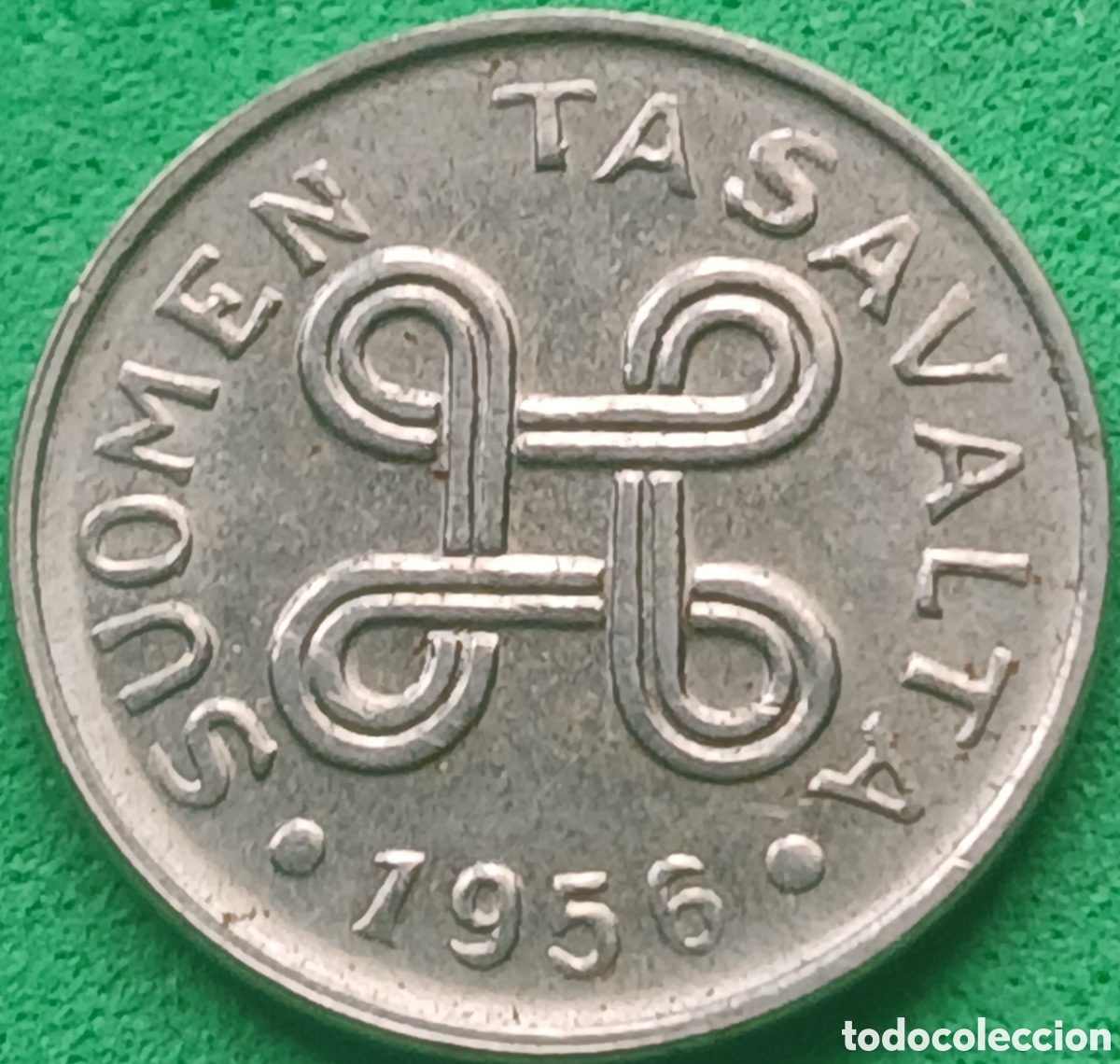 Monedas antiguas de Europa: Finlandia 1 marco 1956 km#36a