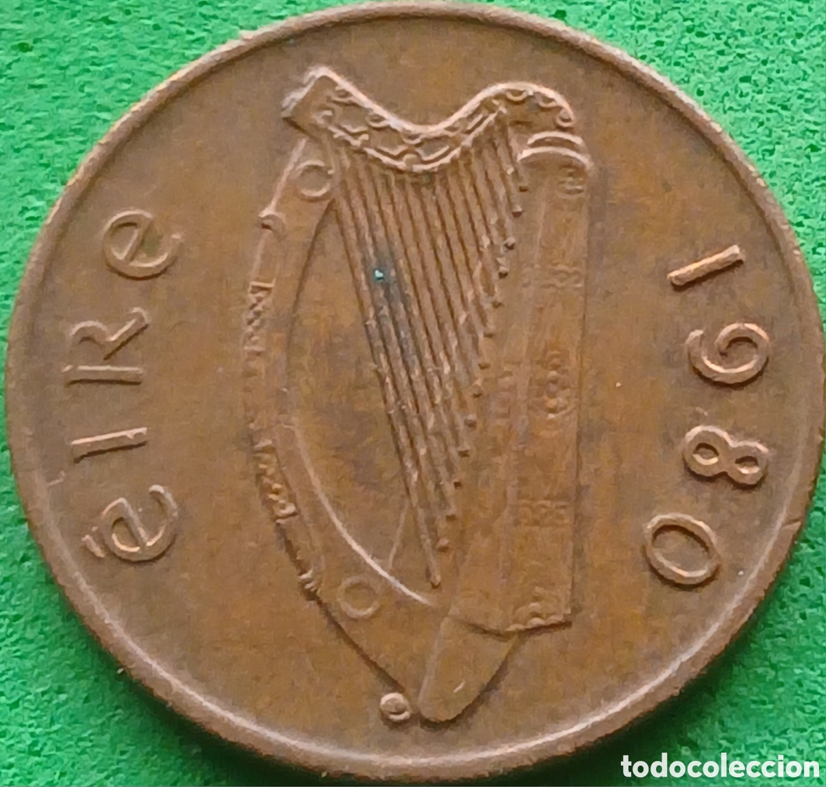 Monedas antiguas de Europa: Irlanda 1 penique 1980 km#20