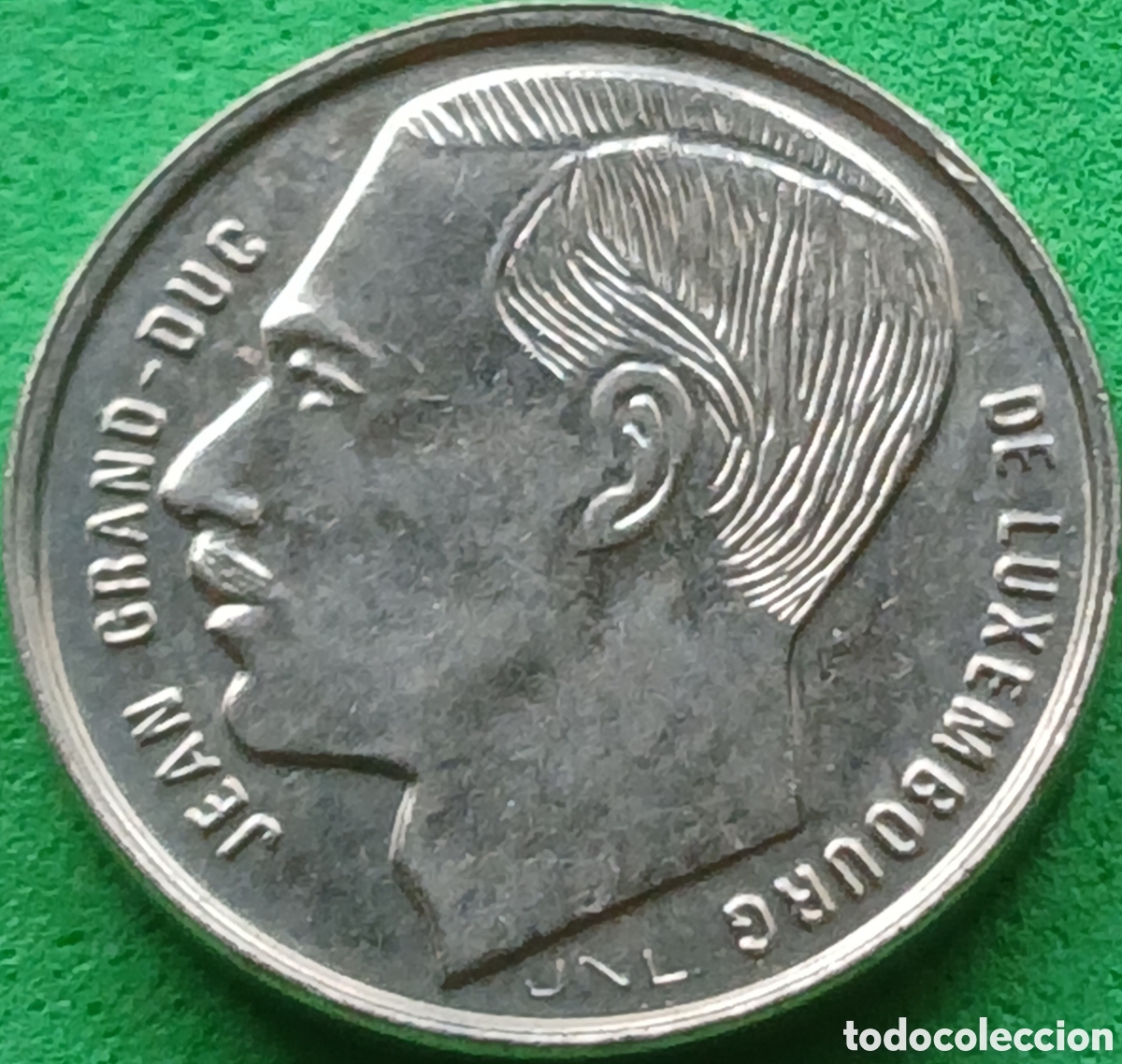 Monedas antiguas de Europa: Luxemburgo 1 franco 1990 km#63