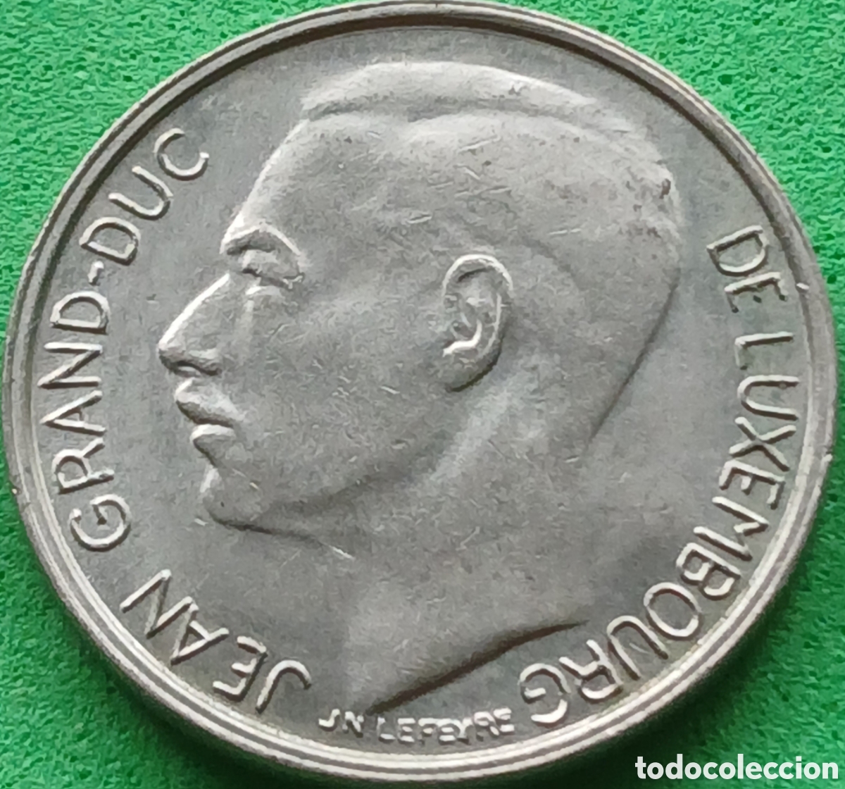 Monedas antiguas de Europa: Luxemburgo 1 franco 1979 km#55