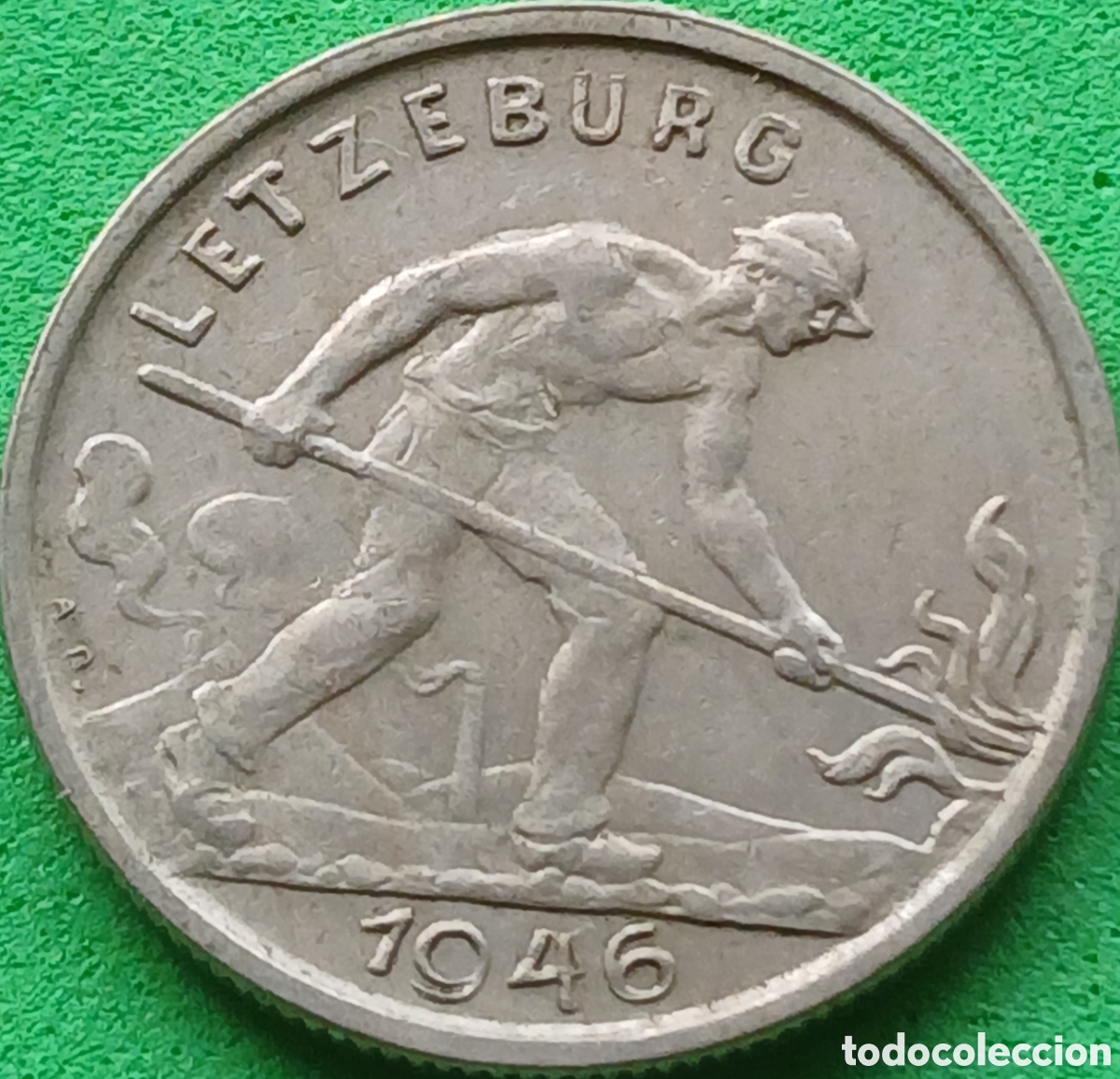 Monedas antiguas de Europa: Luxemburgo 1 franco 1946 km#46.1