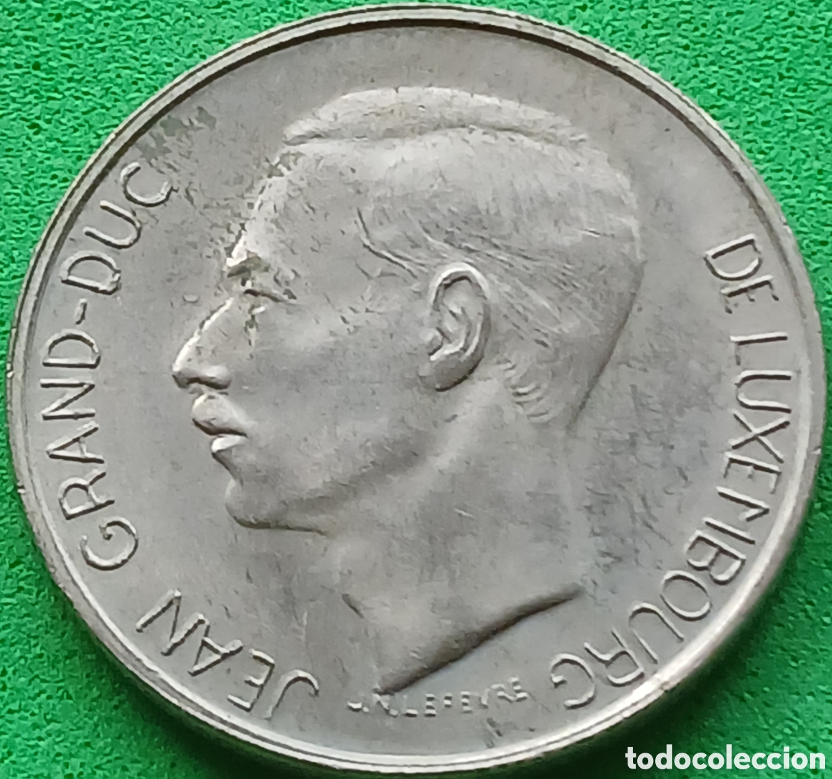 Monedas antiguas de Europa: Luxemburgo 5 francos 1971 km#56