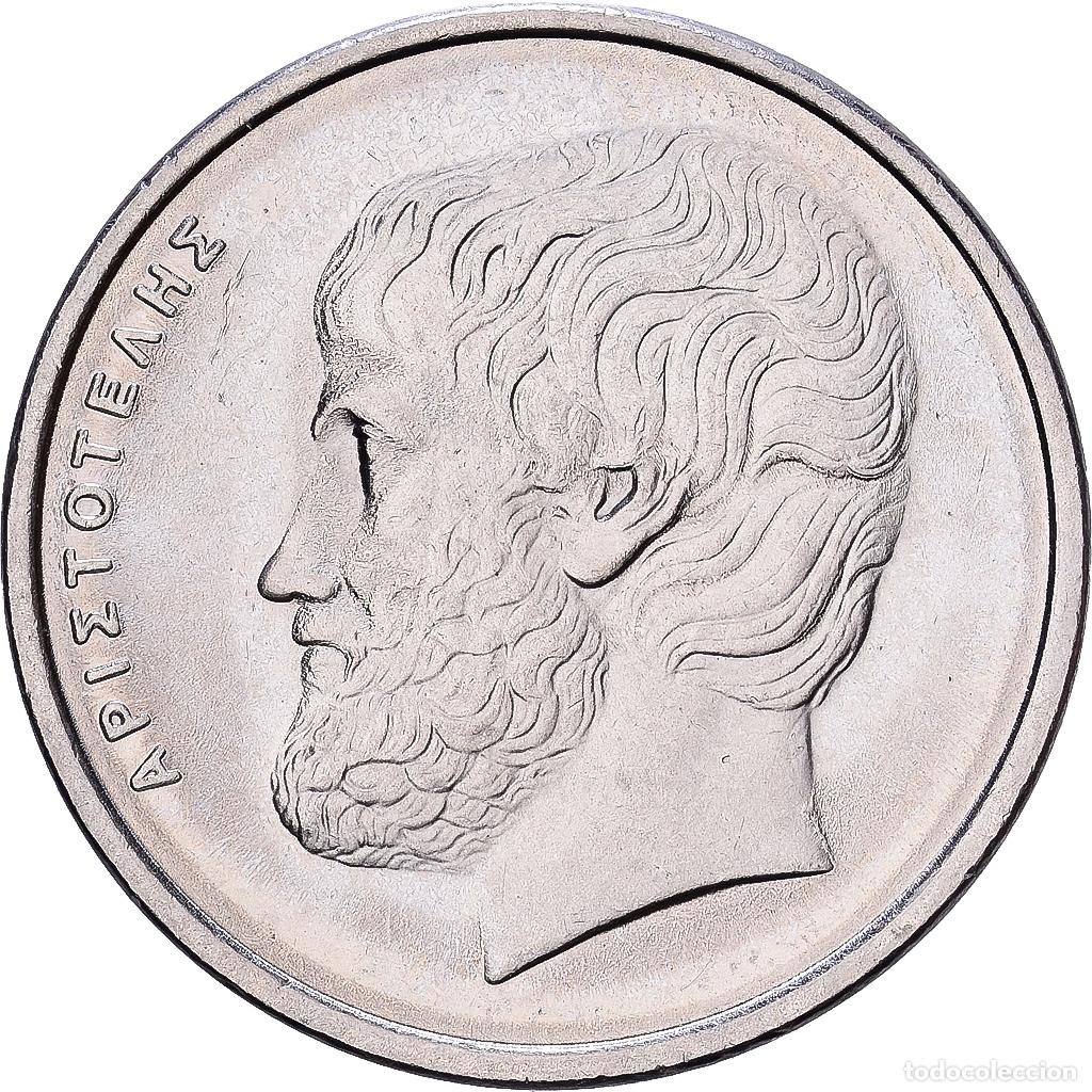 Monedas antiguas de Europa: [#1224579] Grecia, 5 Drachmai, 1998, Cobre - n&iacute;quel, EBC+, KM:132