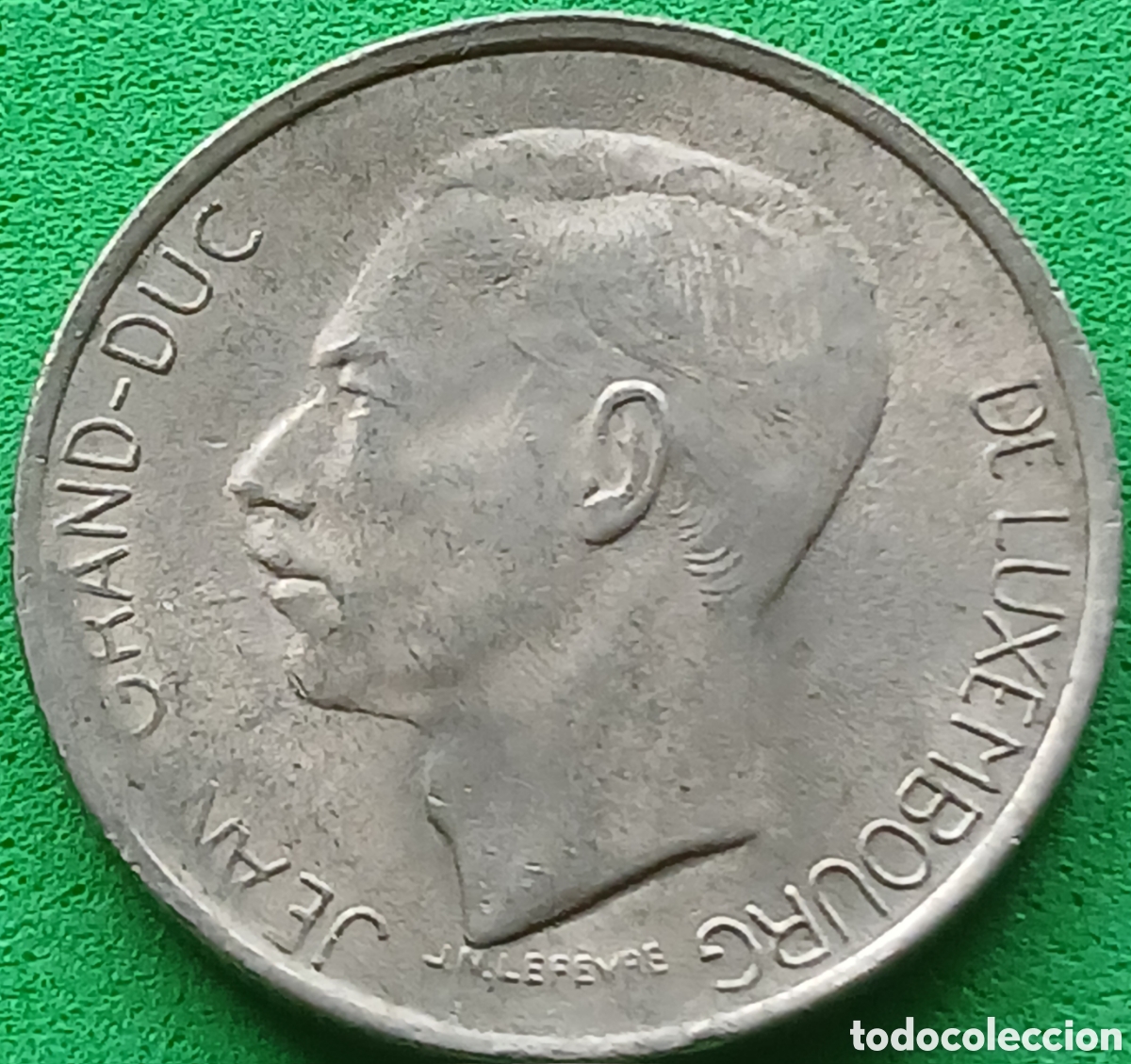 Monedas antiguas de Europa: Luxemburgo 5 francos 1976 km#56
