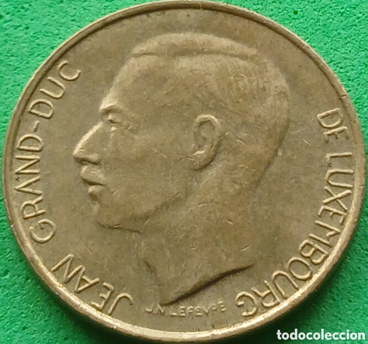 Monedas antiguas de Europa: Luxemburgo 5 francos 1987 km#60