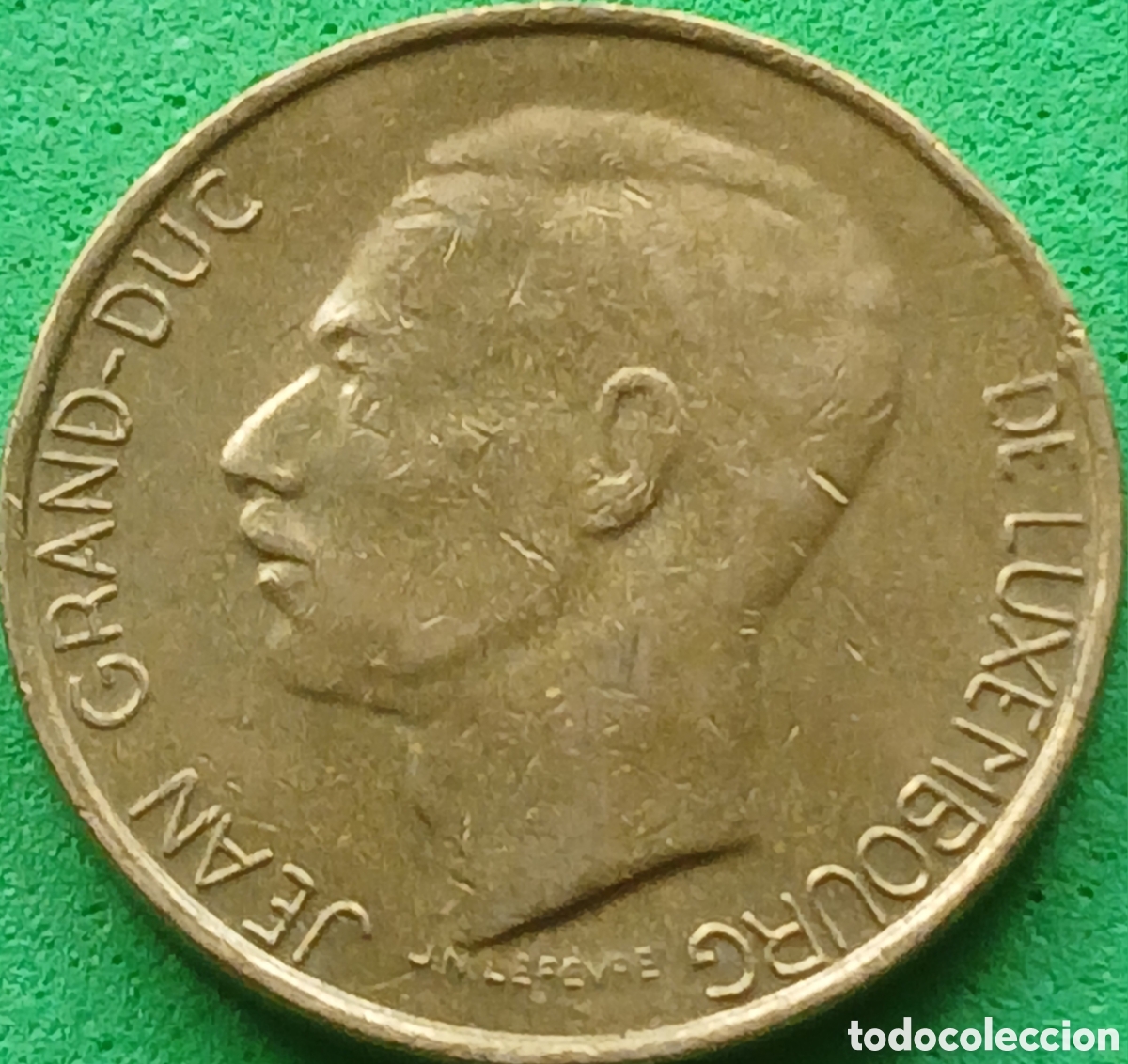 Monedas antiguas de Europa: Luxemburgo 5 francos 1990 km#65