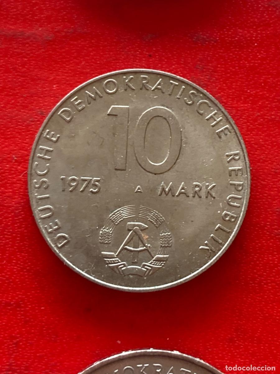 Monedas antiguas de Europa: M&uuml;nze M&uuml;nzen Gedenkm&uuml;nze DDR 10 Mark 1975 Warschauer Vertrag