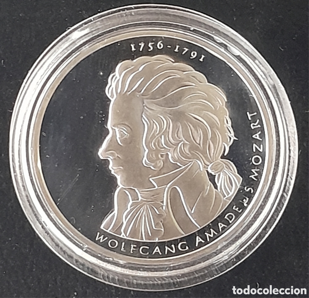 Monedas antiguas de Europa: Alemania , 10 euros 2006 plata proof, amadeus mozart