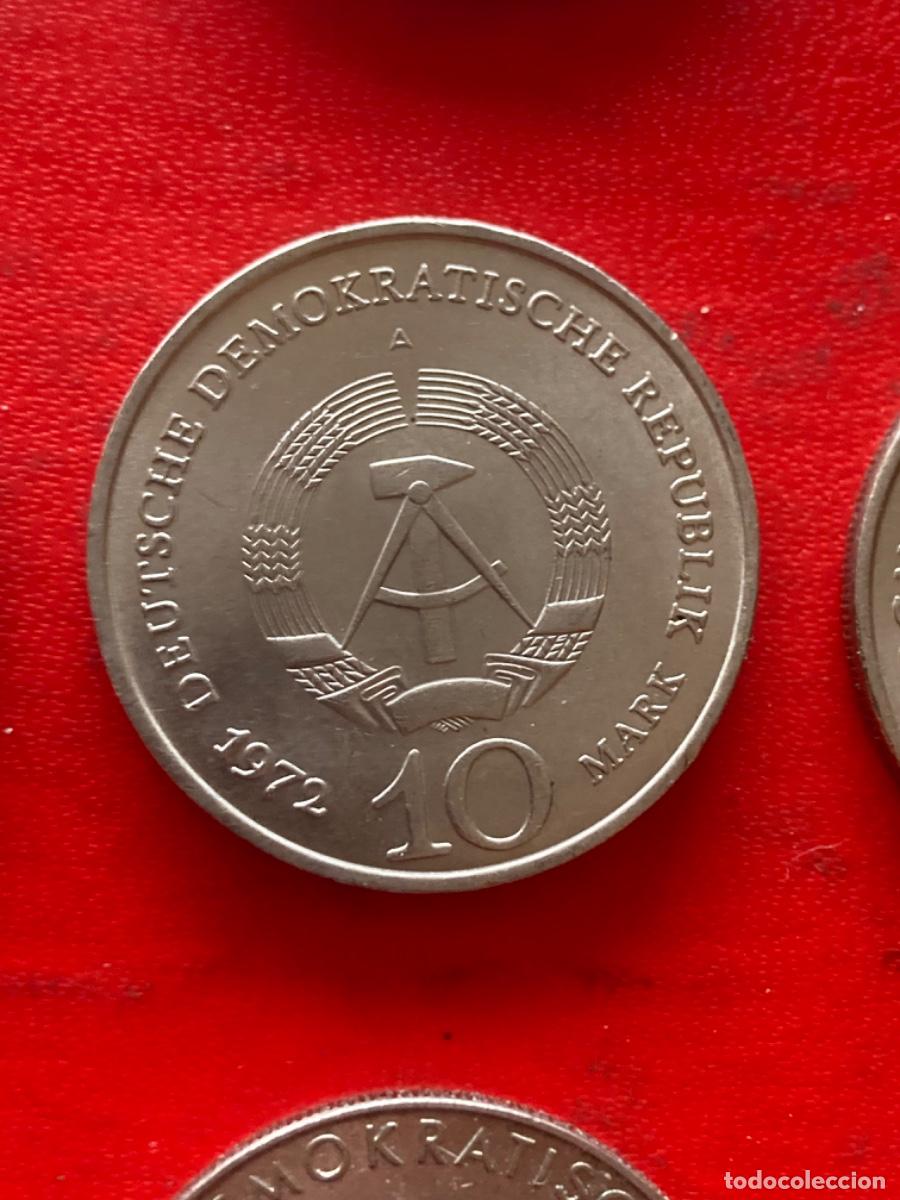 Monedas antiguas de Europa: M&uuml;nze M&uuml;nzen Gedenkm&uuml;nze DDR 10 Mark 1972 Buchenwald
