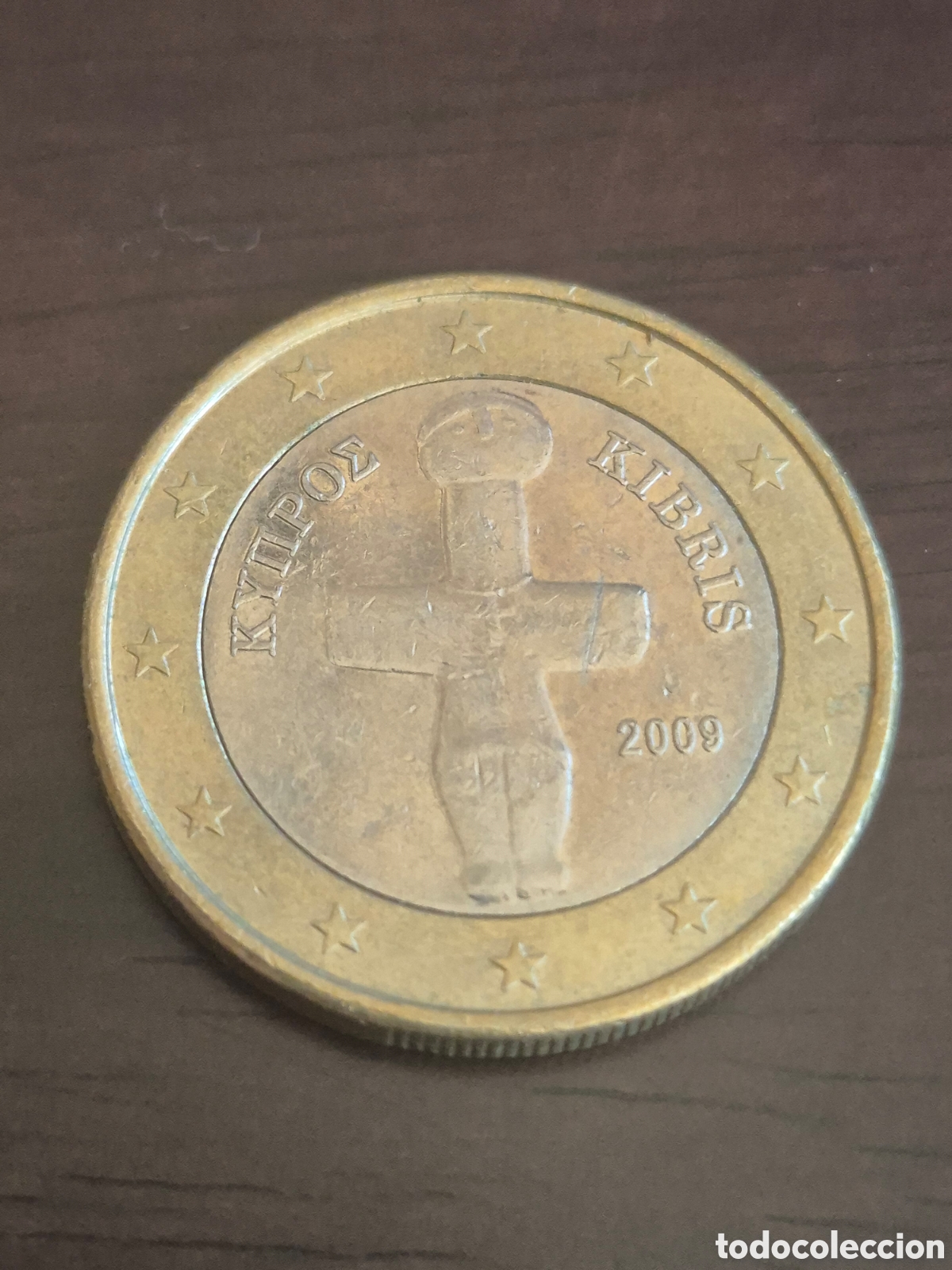 Monedas antiguas de Europa: Moneda de 1&euro; de Chipre 2009