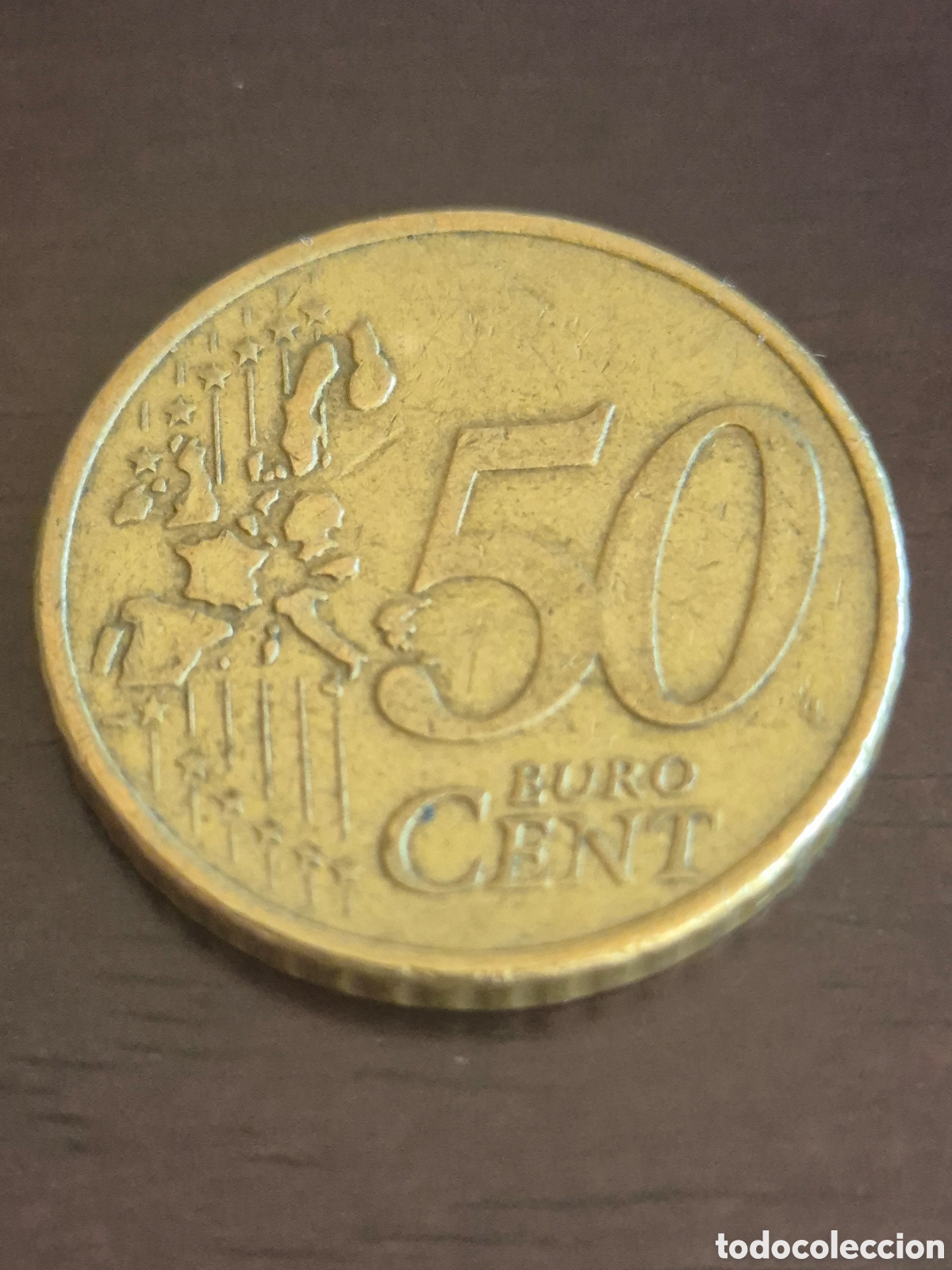 Monedas antiguas de Europa: Moneda 050&euro; Grecia 2002 - Foto 2