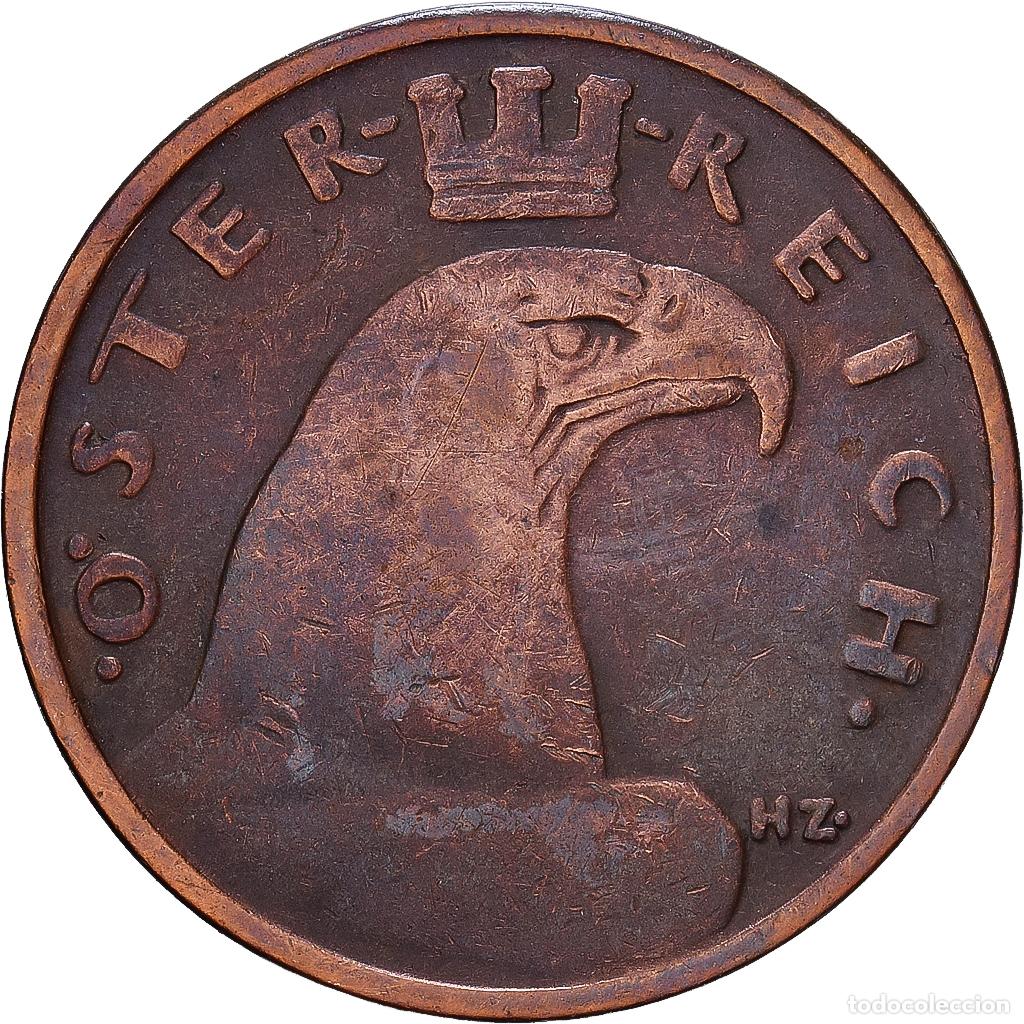 Monedas antiguas de Europa: [#1224611] Austria, Groschen, 1928, Bronce, MBC, KM:2836
