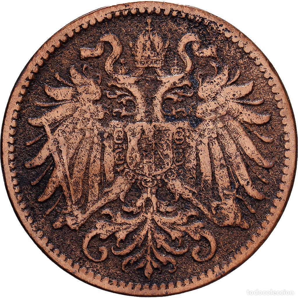 Monedas antiguas de Europa: [#1224613] Austria, Franz Joseph I, 2 Heller, 1903, Bronce, BC+, KM:2801