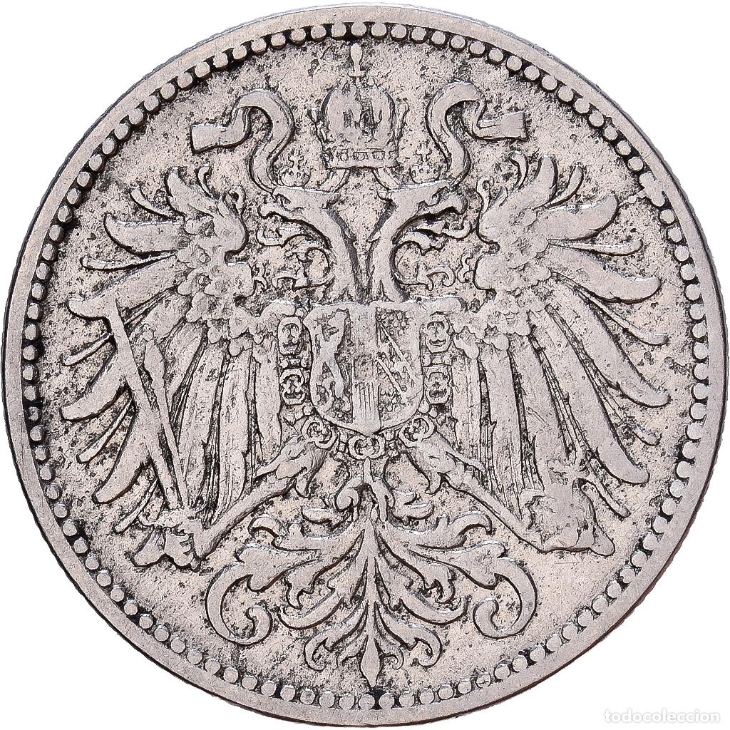 Monedas antiguas de Europa: [#1224612] Austria, Franz Joseph I, 10 Heller, 1895, N&iacute;quel, BC+, KM:2802