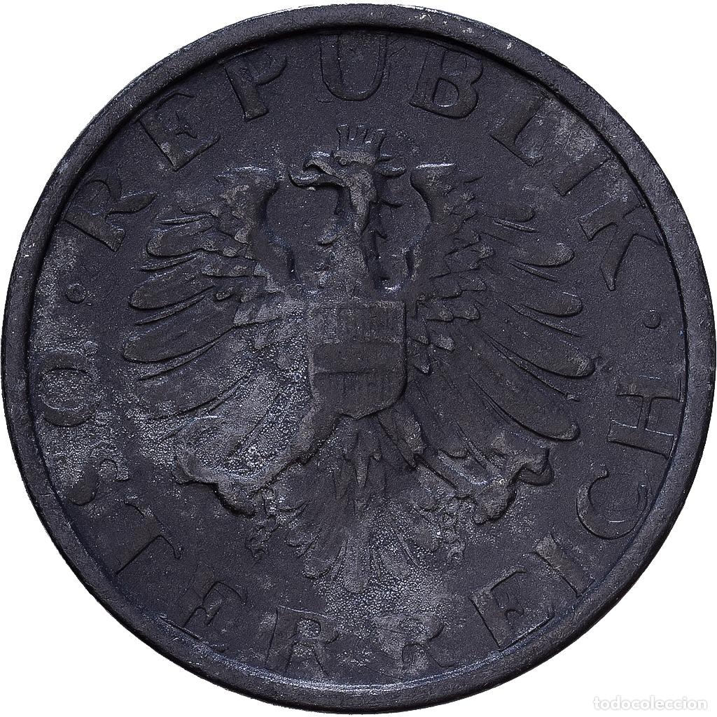 Monedas antiguas de Europa: [#1224617] Austria, 10 Groschen, 1949, Cinc, BC+, KM:2874