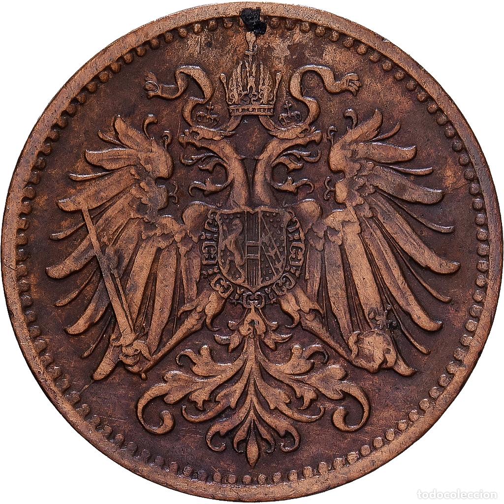 Monedas antiguas de Europa: [#1224620] Austria, Franz Joseph I, Heller, 1897, Bronce, MBC, KM:2800