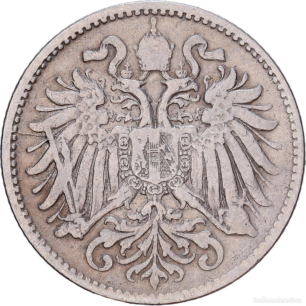 Monedas antiguas de Europa: [#1224619] Austria, Franz Joseph I, 10 Heller, 1893, N&iacute;quel, BC+, KM:2802