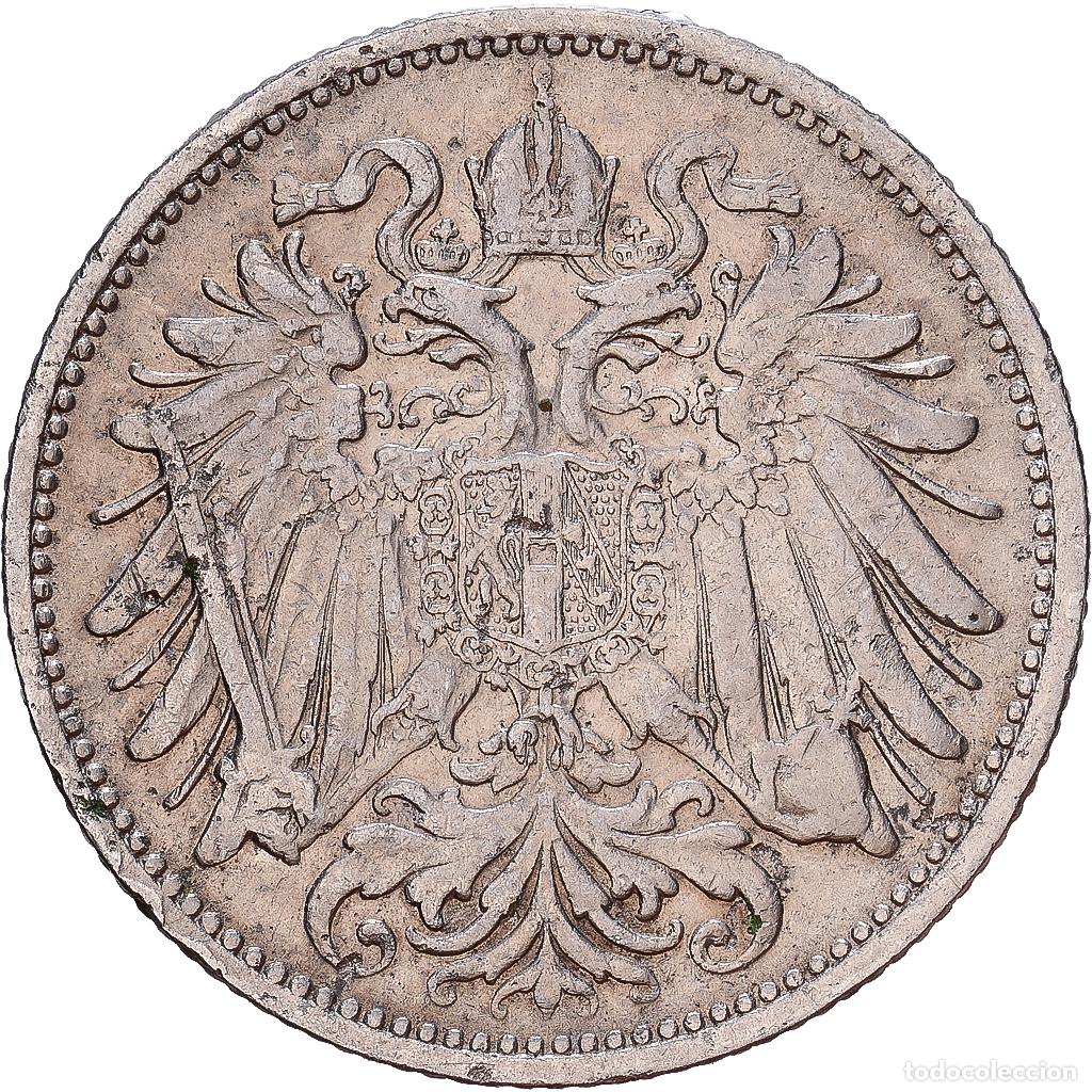 Monedas antiguas de Europa: [#1224618] Austria, Franz Joseph I, 20 Heller, 1893, N&iacute;quel, BC+, KM:2803