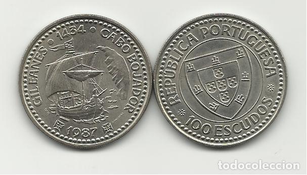 Monedas antiguas de Europa: REBAJAS - PORTUGAL - 100 ESCUDOS - 1987 - GIL EANES - FOTOS