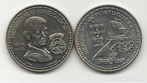 Monedas antiguas de Europa: REBAJAS - PORTUGAL - 200 ESCUDOS - 1994 - HENRIQUE O NAVEGADOR - FOTOS