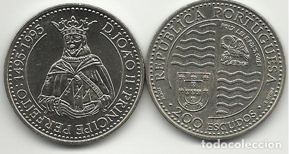 Monedas antiguas de Europa: REBAJAS - PORTUGAL - 200 ESCUDOS - 1994 - D. JO&Atilde;O II PRINCIPE PERFEITO - FOTOS