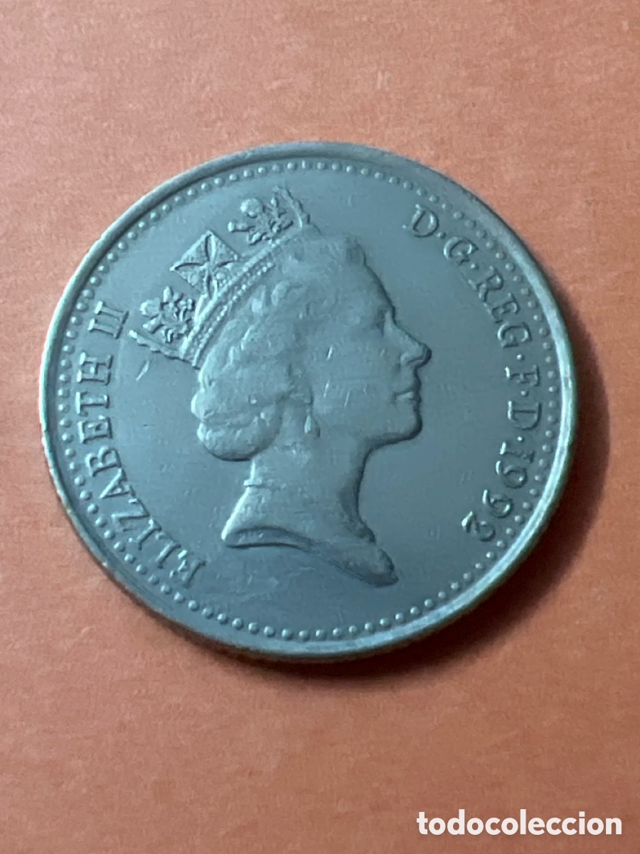 Monedas antiguas de Europa: C294. REINO UNIDO 10 PENCE 1992 - GRAN BRETA&Ntilde;A - INGLATERRA