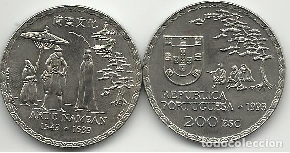 Monedas antiguas de Europa: REBAJAS - PORTUGAL - 200 ESCUDOS - 1993 - A ARTE NAMBAN (1543) - FOTOS
