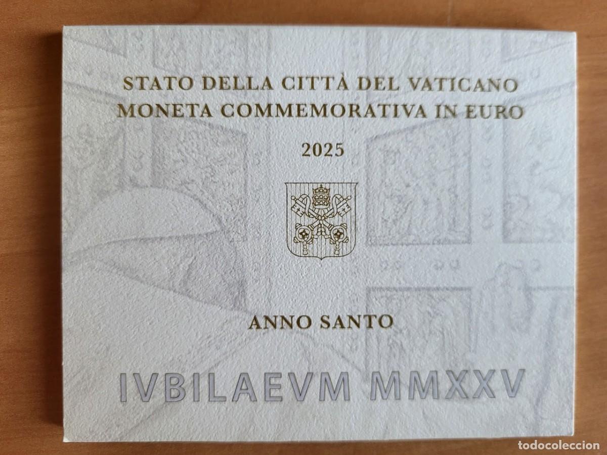 Monedas antiguas de Europa: Cartera Vaticano 2&euro; Vaticano 2025 A&ntilde;o Santo FDC