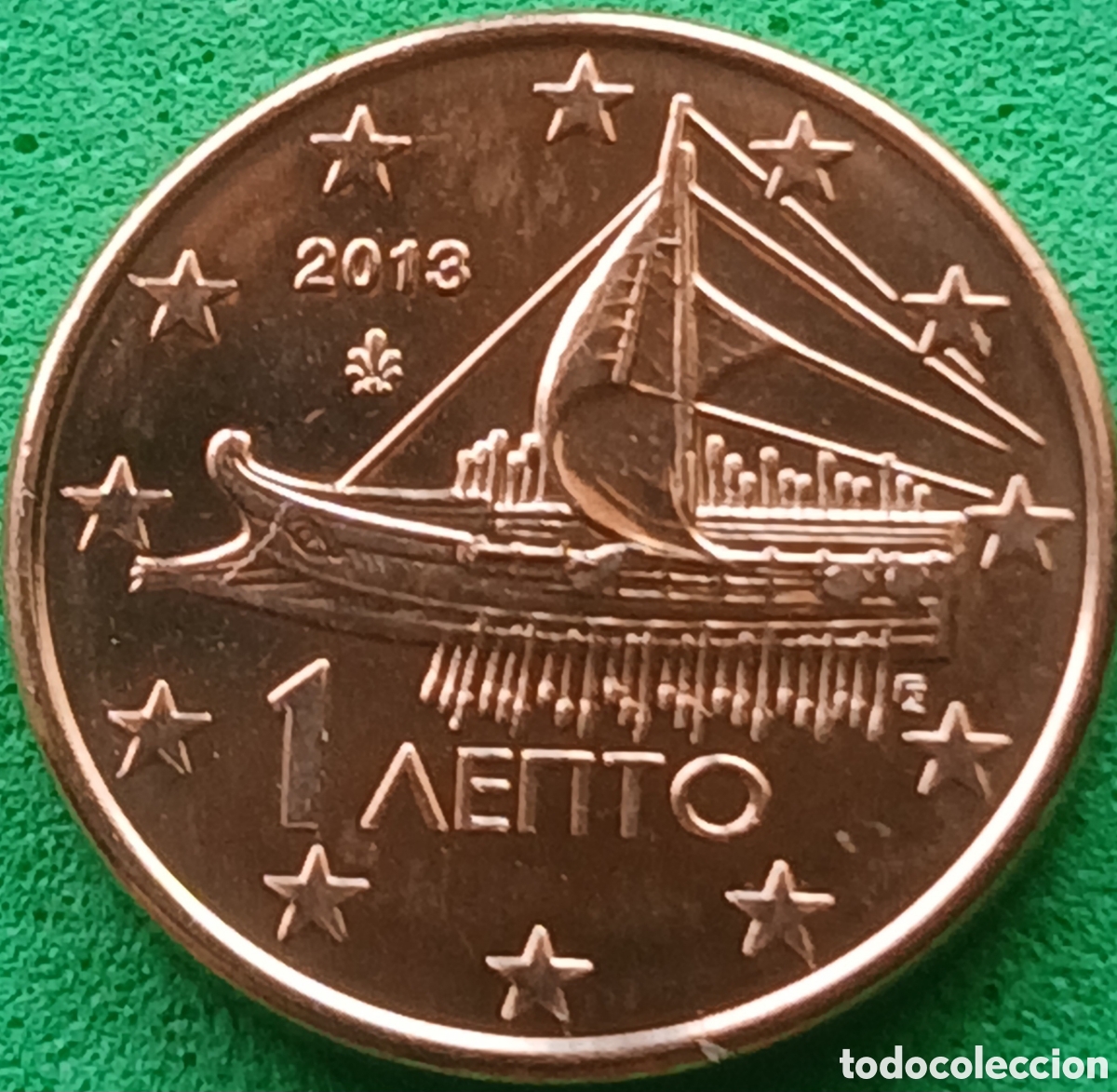 Monedas antiguas de Europa: Grecia 1 c&eacute;ntimo 2013 km#181