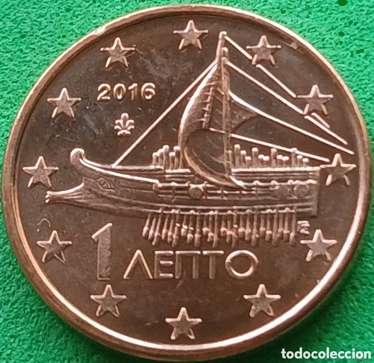 Monedas antiguas de Europa: Grecia 1 c&eacute;ntimo 2016 km#181