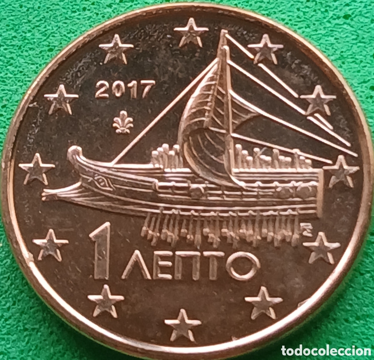 Monedas antiguas de Europa: Grecia 1 c&eacute;ntimo 2017 km#181