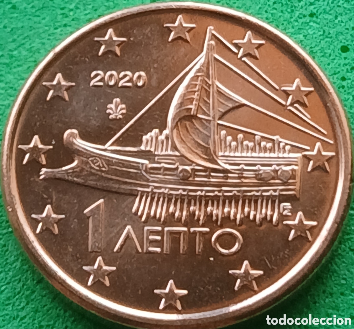 Monedas antiguas de Europa: Grecia 1 c&eacute;ntimo 2020 km#181