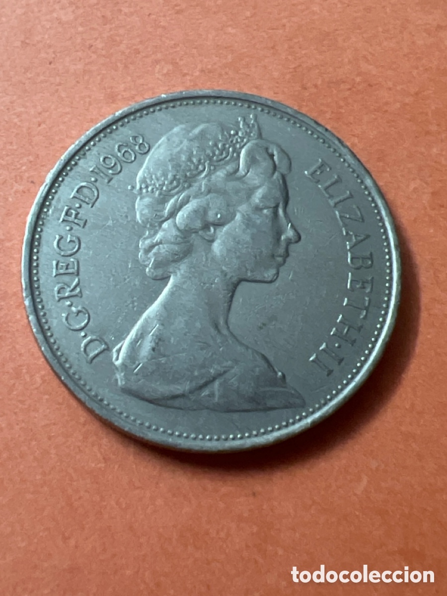 Monedas antiguas de Europa: C563. REINO UNIDO 10 NEW PENCE 1968 - GRAN BRETA&Ntilde;A - INGLATERRA