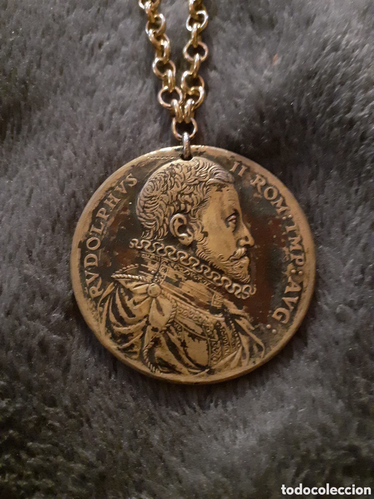 Monedas antiguas de Europa: Bronze Medal Medalla renascentista de bronce